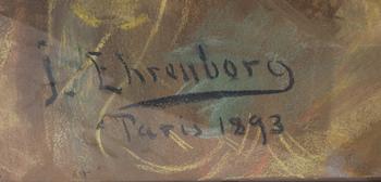 Ingrid Ehrenborg, Model study.