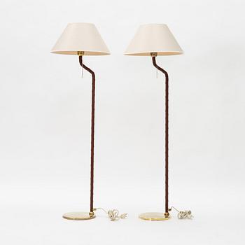 Golvlampor ett par, Öja Belysning, 1900-talets slut.