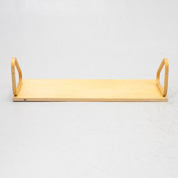 Alvar Aalto, a wall shelf, model 112A, Artek, Finland.
