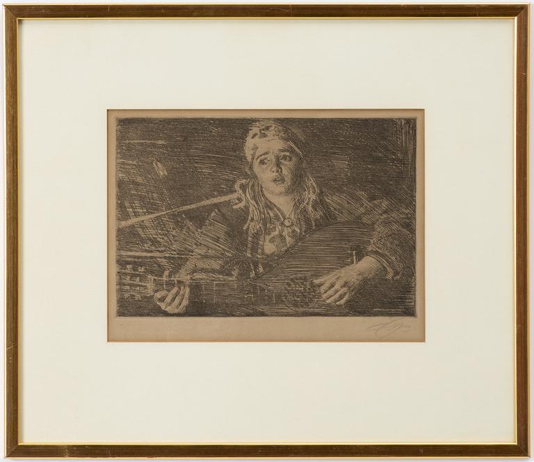 Anders Zorn, "Ols Maria".