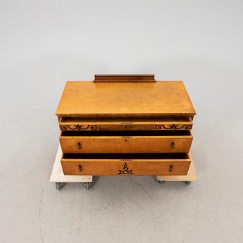 A lacquered wooden Bodafors dresser from the first half of the 20th century.