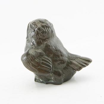 Just Andersen, skulptur/vas Fågel.
