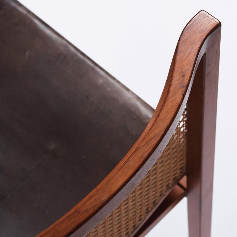 Tito Agnoli, a set of 6 chairs, La Linea, Italy, post 1957.