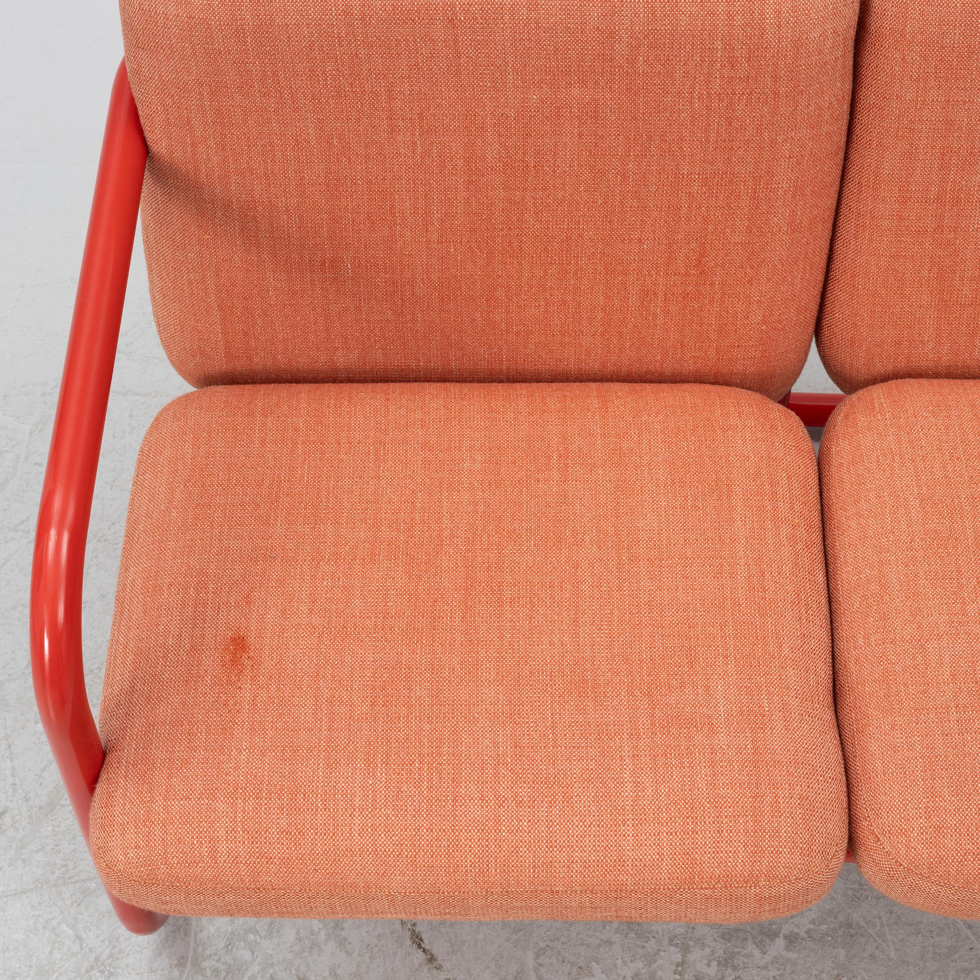 Börge Lindau & Bo Lindekrantz, soffa, "S70-5", Lammhults, modellen formgiven 1968.