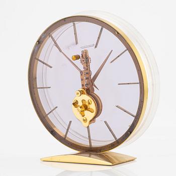 Jaeger-LeCoultre, desk clock, 14 x 15 cm.