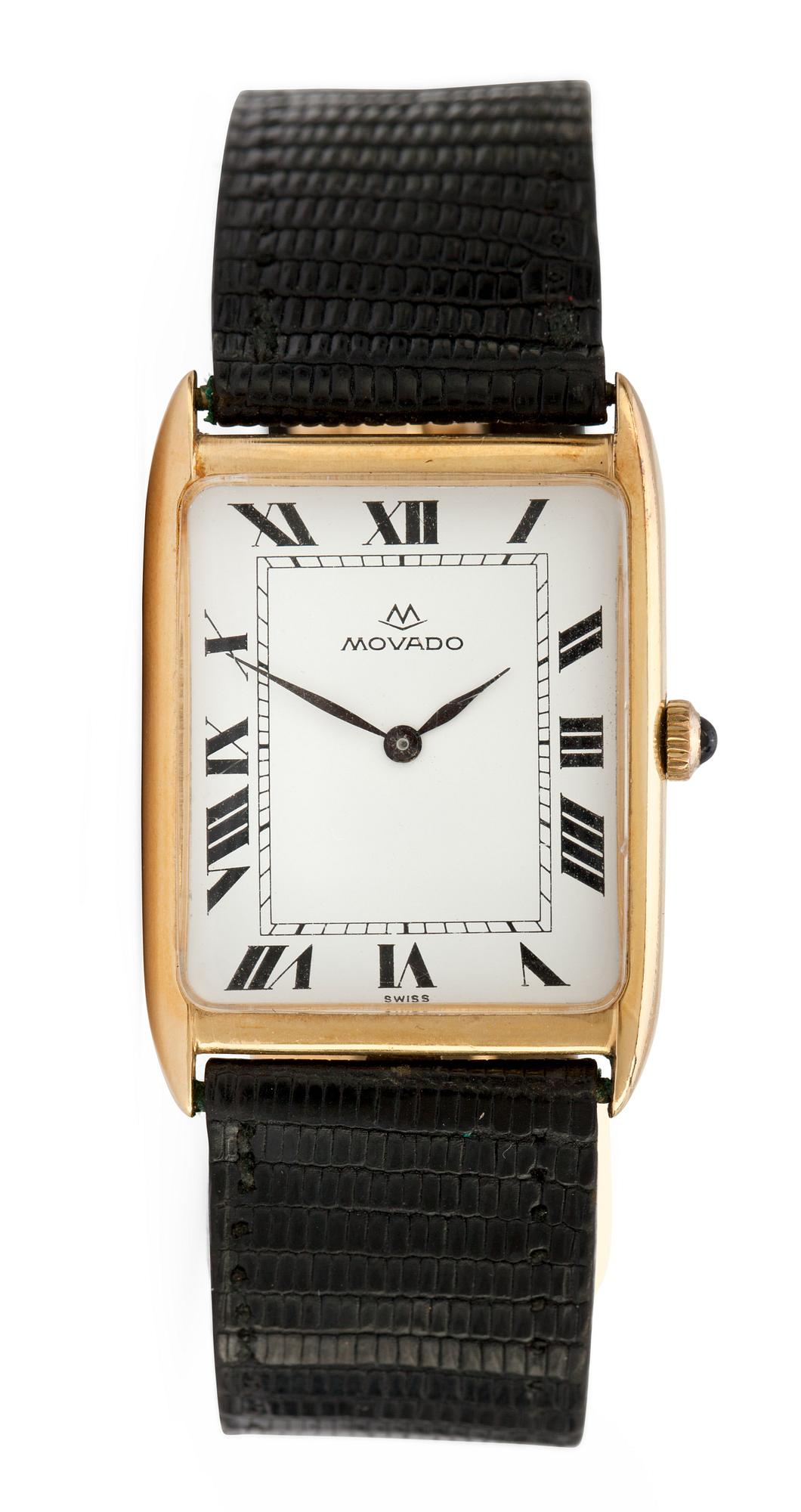 MOVADO, manuell, guld, ca 1990-tal.