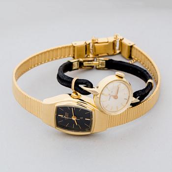 ARMBANSDUR, 2 ST, Citizen, samt Certina.