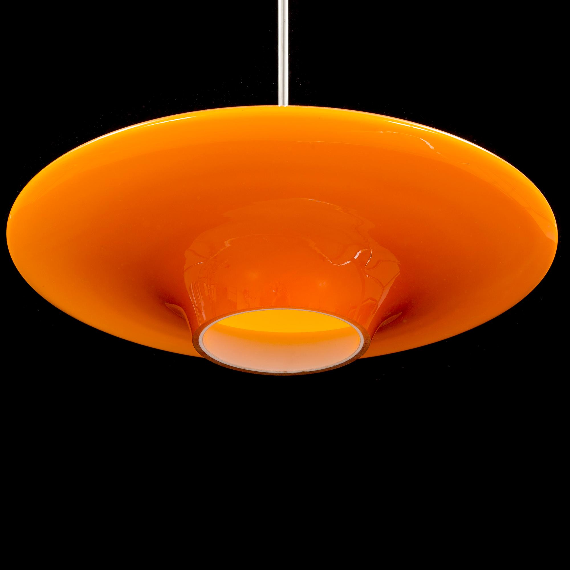 TAKLAMPA, Rosdala glasbruk, 1900-talets andra hälft.