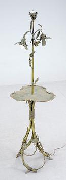 GOLVLAMPA, metall, jugend, tidigt 1900-tal.