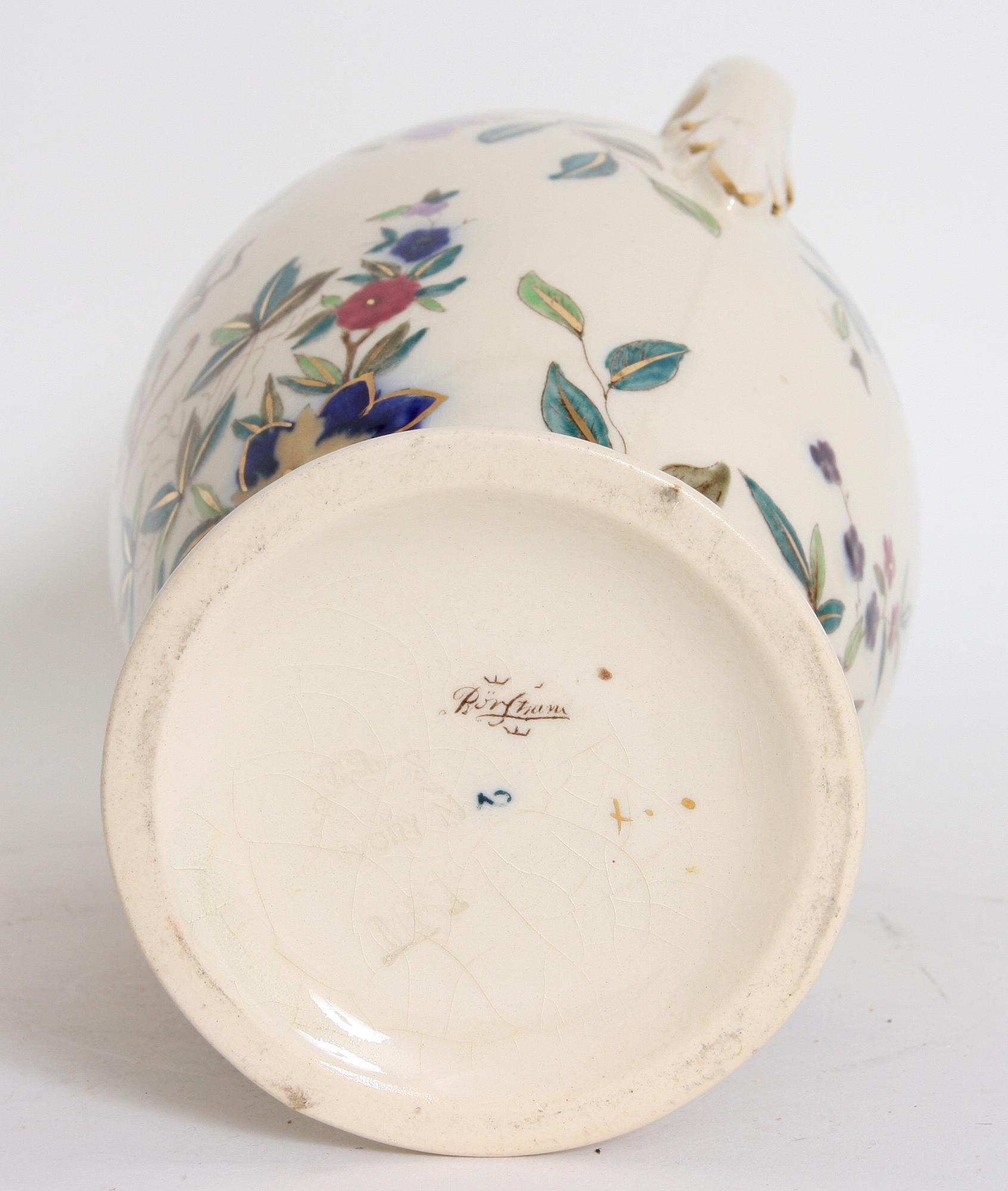 URNA, flintgods, "Ivory", Rörstrand, 1800/1900-tal.