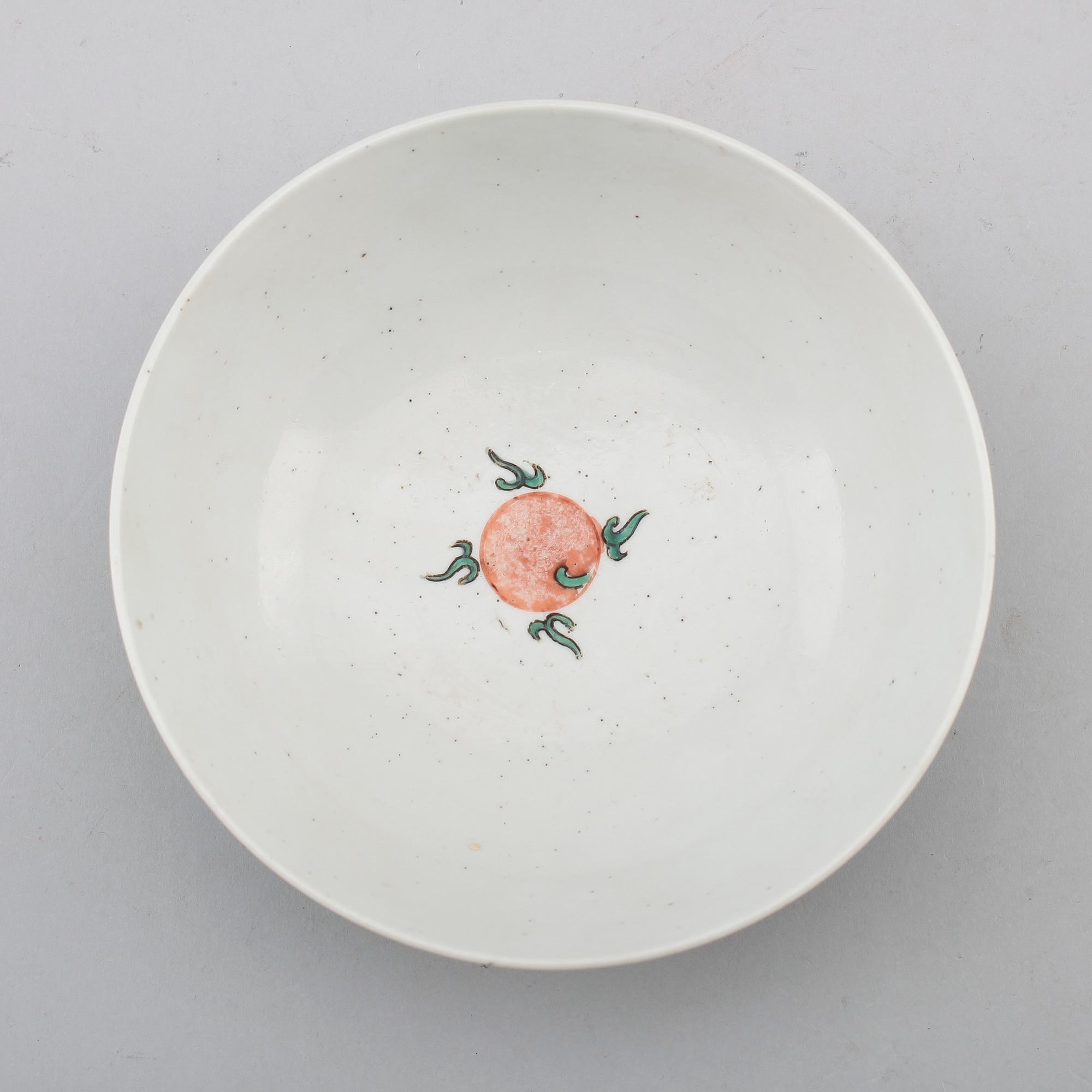 SKÅL, porslin, Kina, sannolikt 1900-tal.