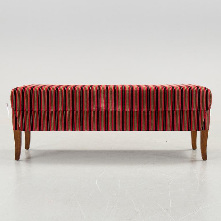 A 21st century footstool. Selva Style International Furniture, Italy.