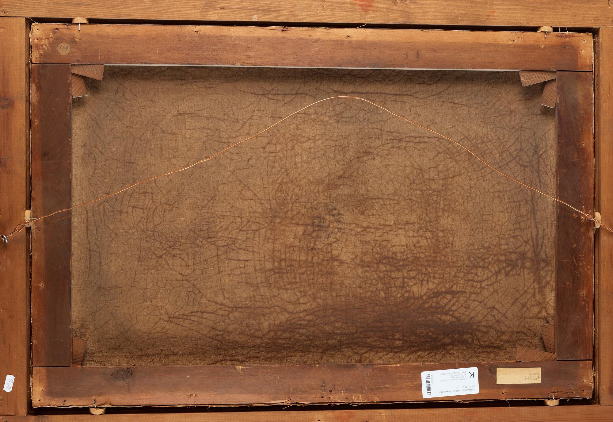 Abraham I Hulk, Fishing boats on quiet water.