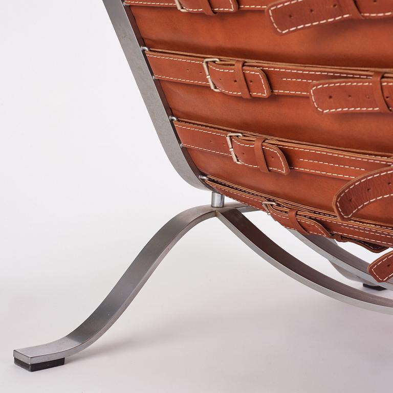 Arne Norell, an 'Ari' easy chair and ottoman, Norell Möbel AB, Sweden.
