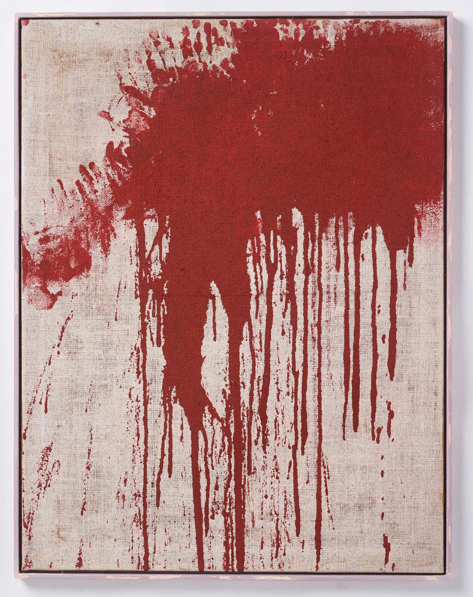 Hermann Nitsch, "Schüttbild”.