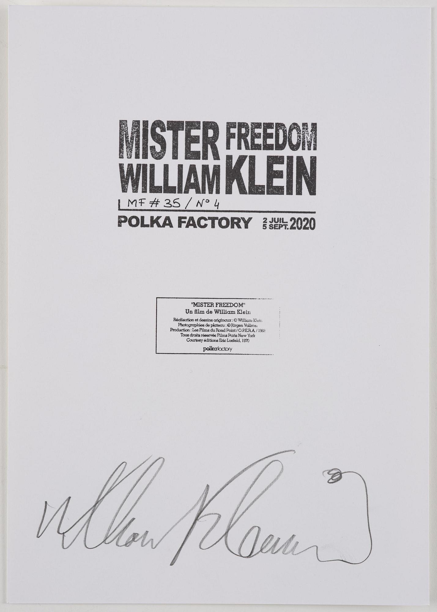 William Klein, ”Mister Freedom koffert - full set edition”, 2020.