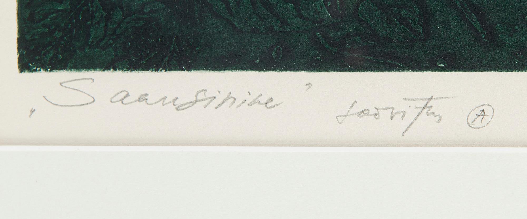 Gita Teearu, "Saaresinine".