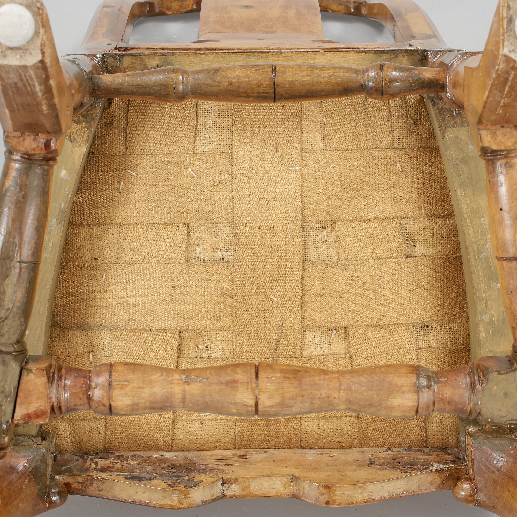 STOL, Senbarock, 1700-tal.