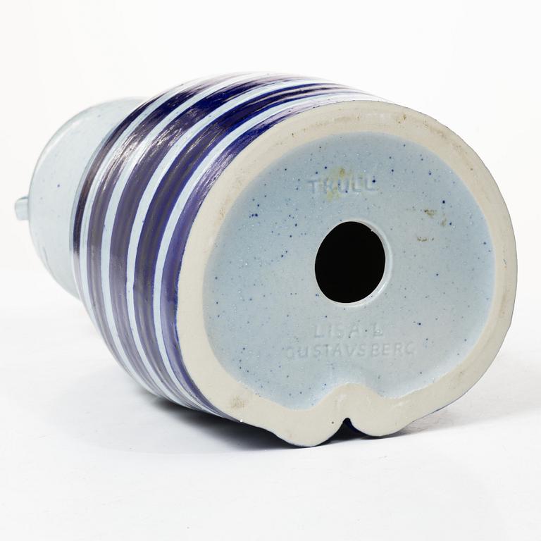 Lisa Larson, Figure, stoneware, "Big Cat" from the series "Tripp, trapp, trull", Gustavsberg.