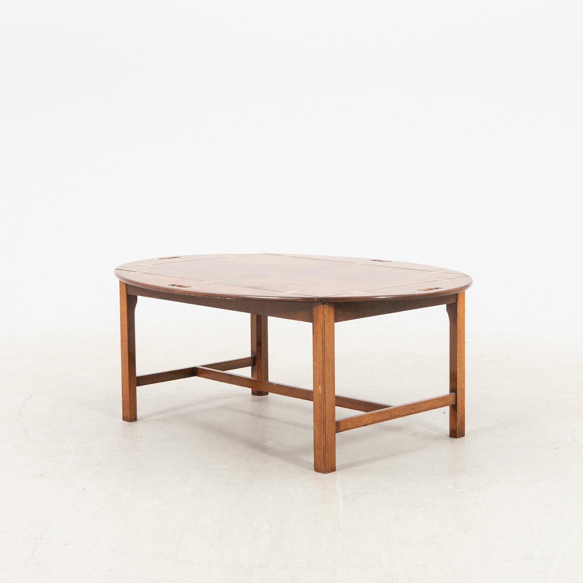 Soffbord, Butlers tray, 1900-talets andra hälft.