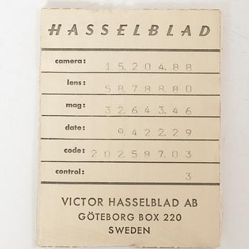 A Hasselblad camera, 2000FC/M, anniversary edition, 1985.