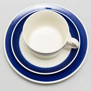 HERTHA BENGTSSON, servis, "Koka Blå", Rörstrand.