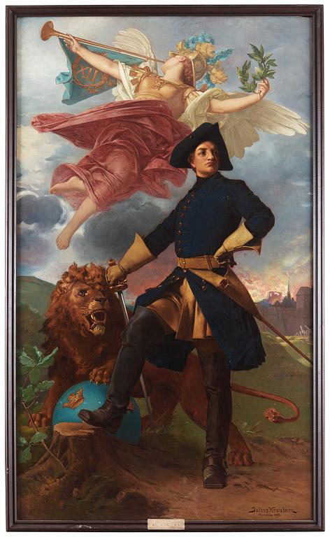 Julius Kronberg, "Karl XII".