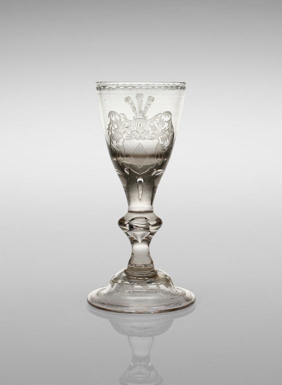 POKALGLAS, Tyskland, 1700-tal.