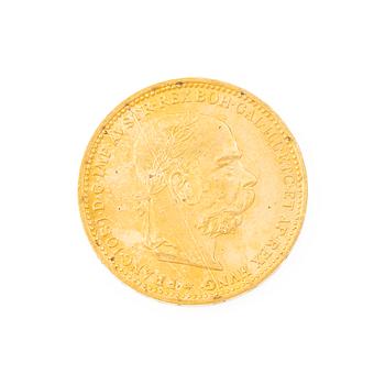 Gold coin, Austria-Hungary, 20 Corona, 1894.