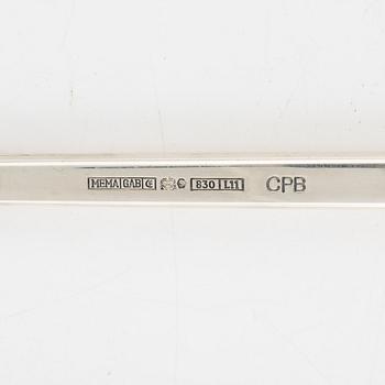 Prins Carl Philip Bernadotte, a 24-piece silver cutlery service 'CPB 2091', MEMA GAB, Eskilstuna, 2009.