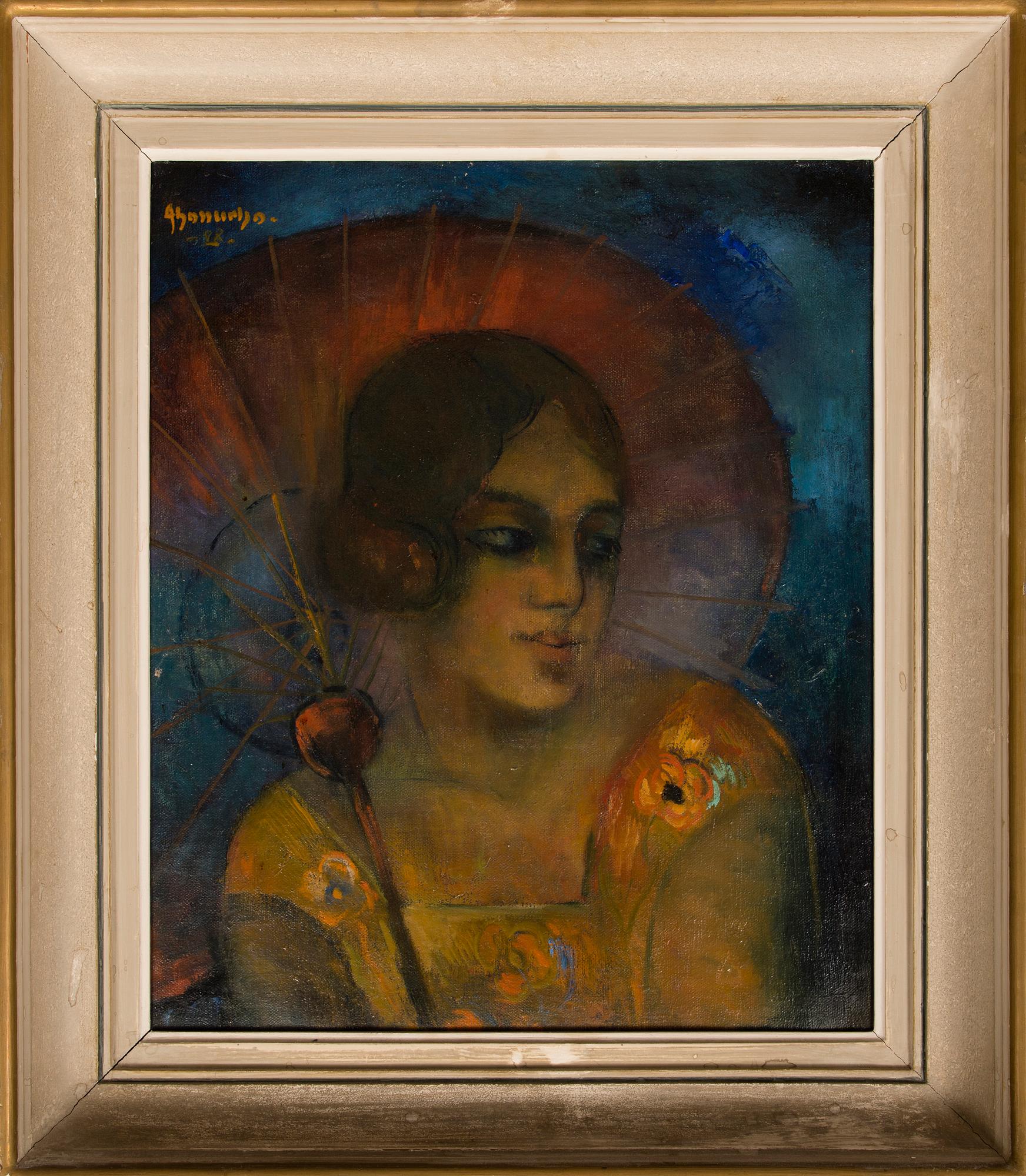 URHO AHONURHO, olja på duk, signerad och daterad -28.