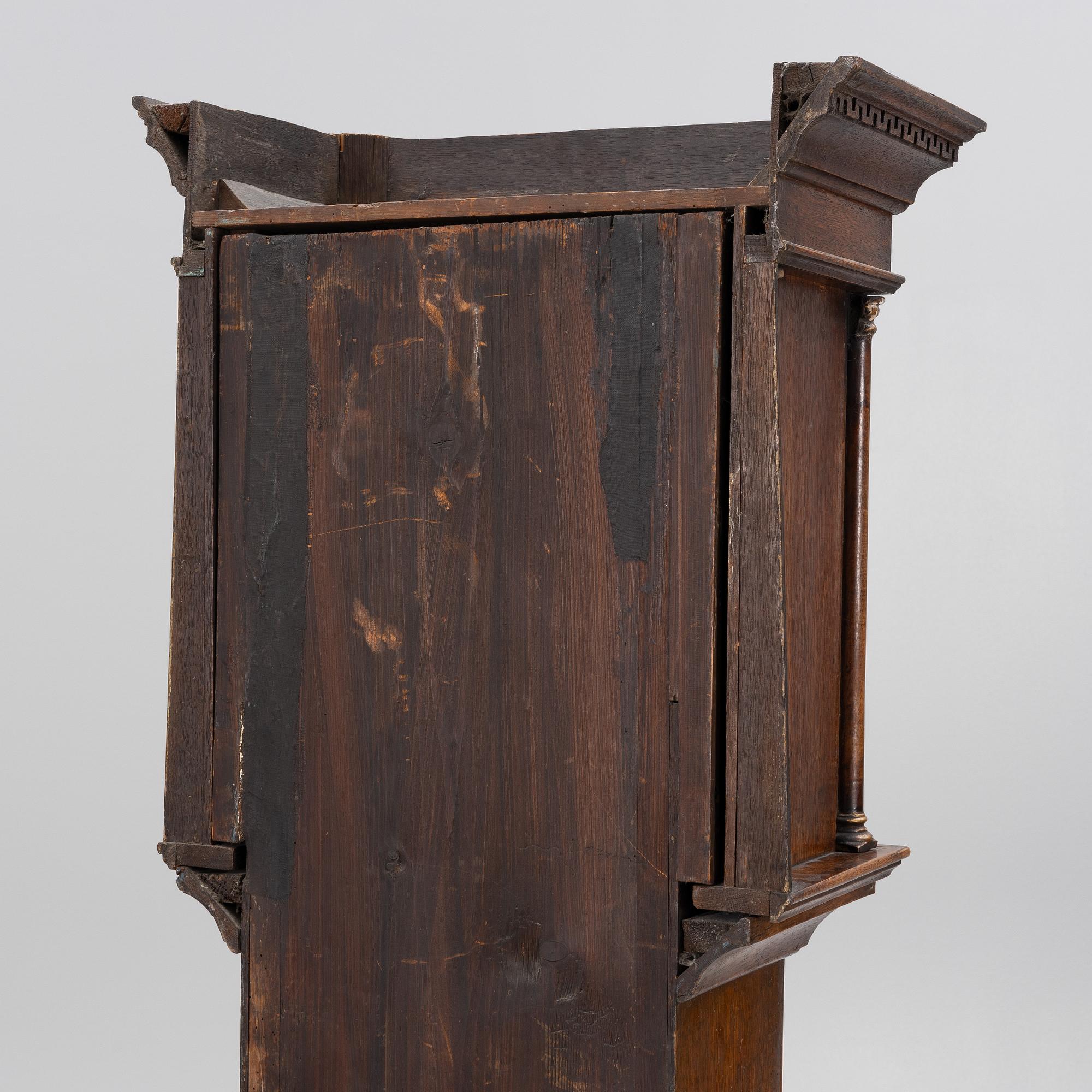 Longcase clock, mid 18th century, by Jonathan Lees, Bury, (c. 1730-1785).