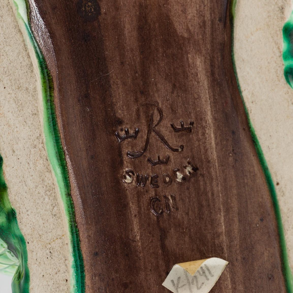 GUNNAR NYLUND, häst, kamel och åsna, Rörstrand 1900-talets mitt.