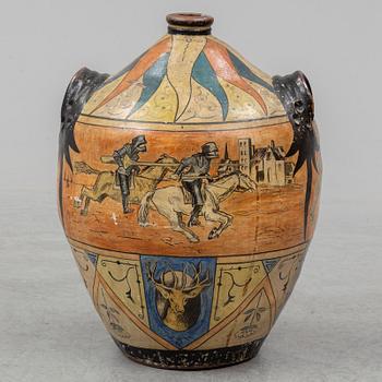 A ceramic jar, second half of the 19th century.