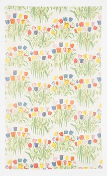 Curtains, 4 pieces, "Tulip", Josef Frank, Svenskt Tenn Company.