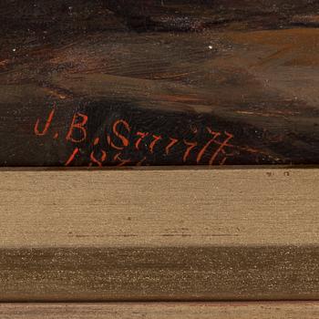JAMES BURRELL SMITH, Tillskriven, olja på duk, signerad och daterad 1875.