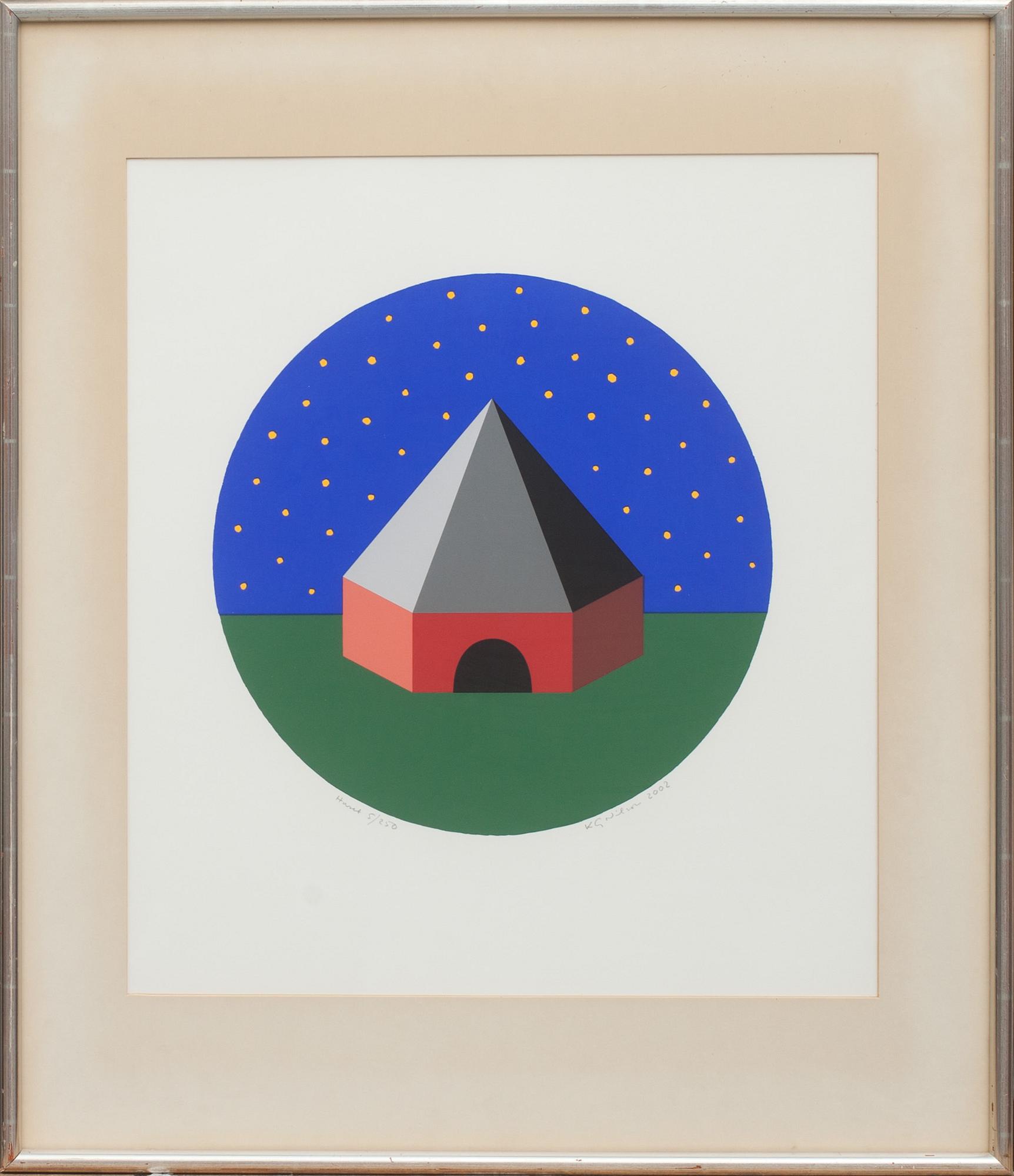 KG NILSON, färglitografi, signerad och numrerad 5/250, daterad 2002.