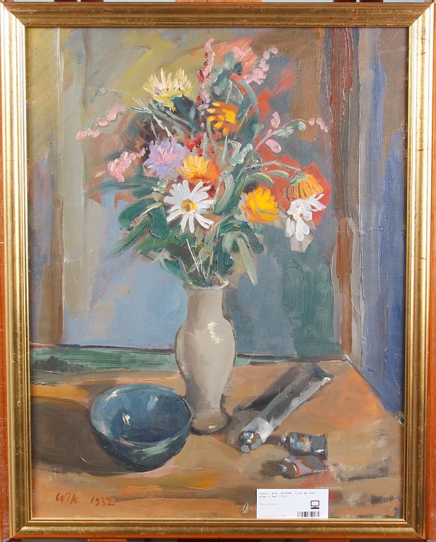 WIK, WILHELM. Olja på duk, sign o dat 1932.