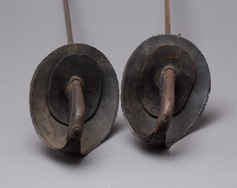 FÄKTSABLAR, ett par, m/1886 märkt Erik Svalling Eskilstuna.