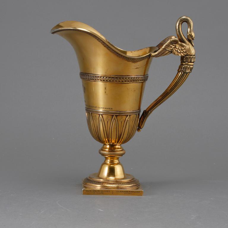 KANNA, Tetard Freres, Frankrike, silver, omkring 1900. Vikt ca 1 135 gram.