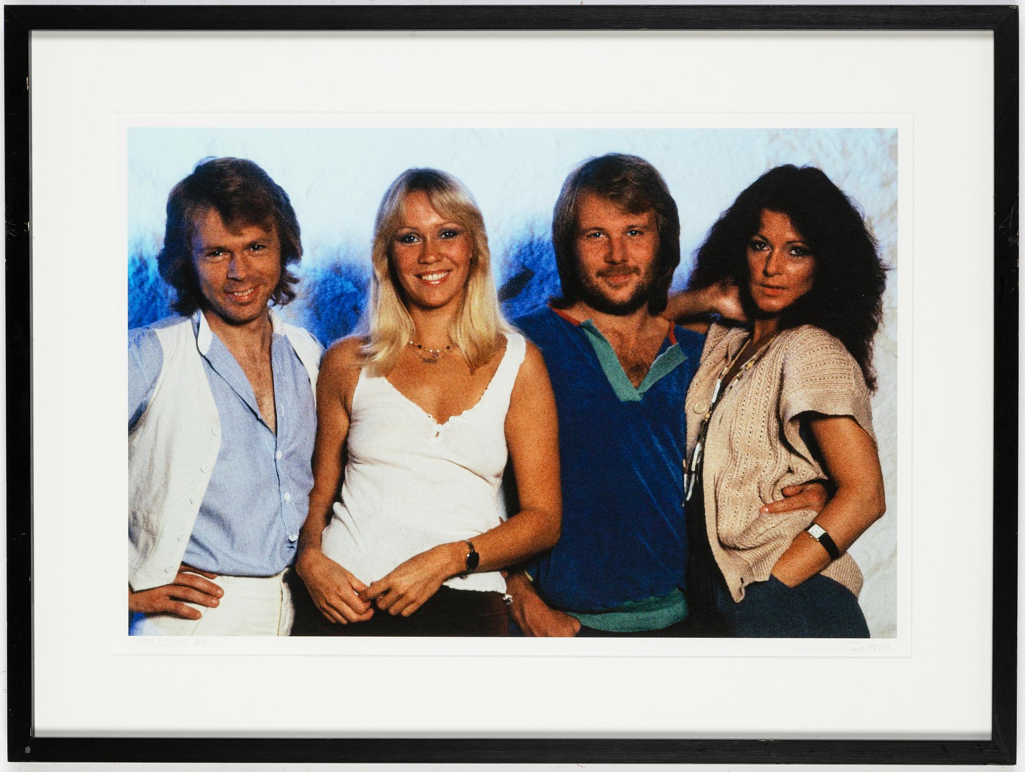 Torbjörn Calvero, fotografi signerad och numrerad AP.