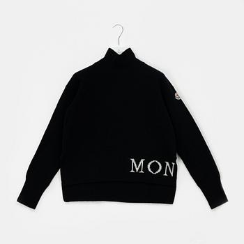 Moncler, A 'Lupetto tricot' wool turtleneck sweater, size XS.