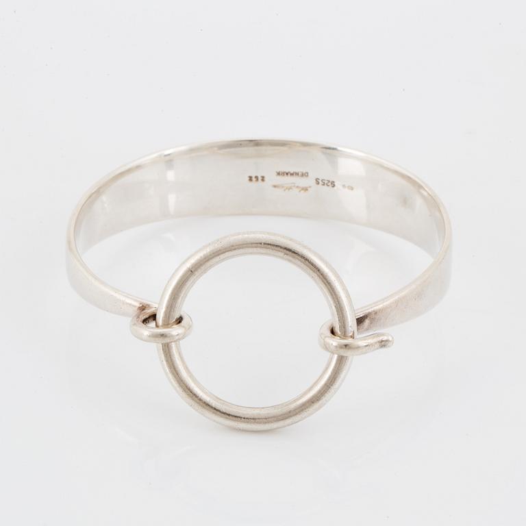BENT GABRIELSEN, för Hans Hansen, armband, nr 252, sterlingsilver.