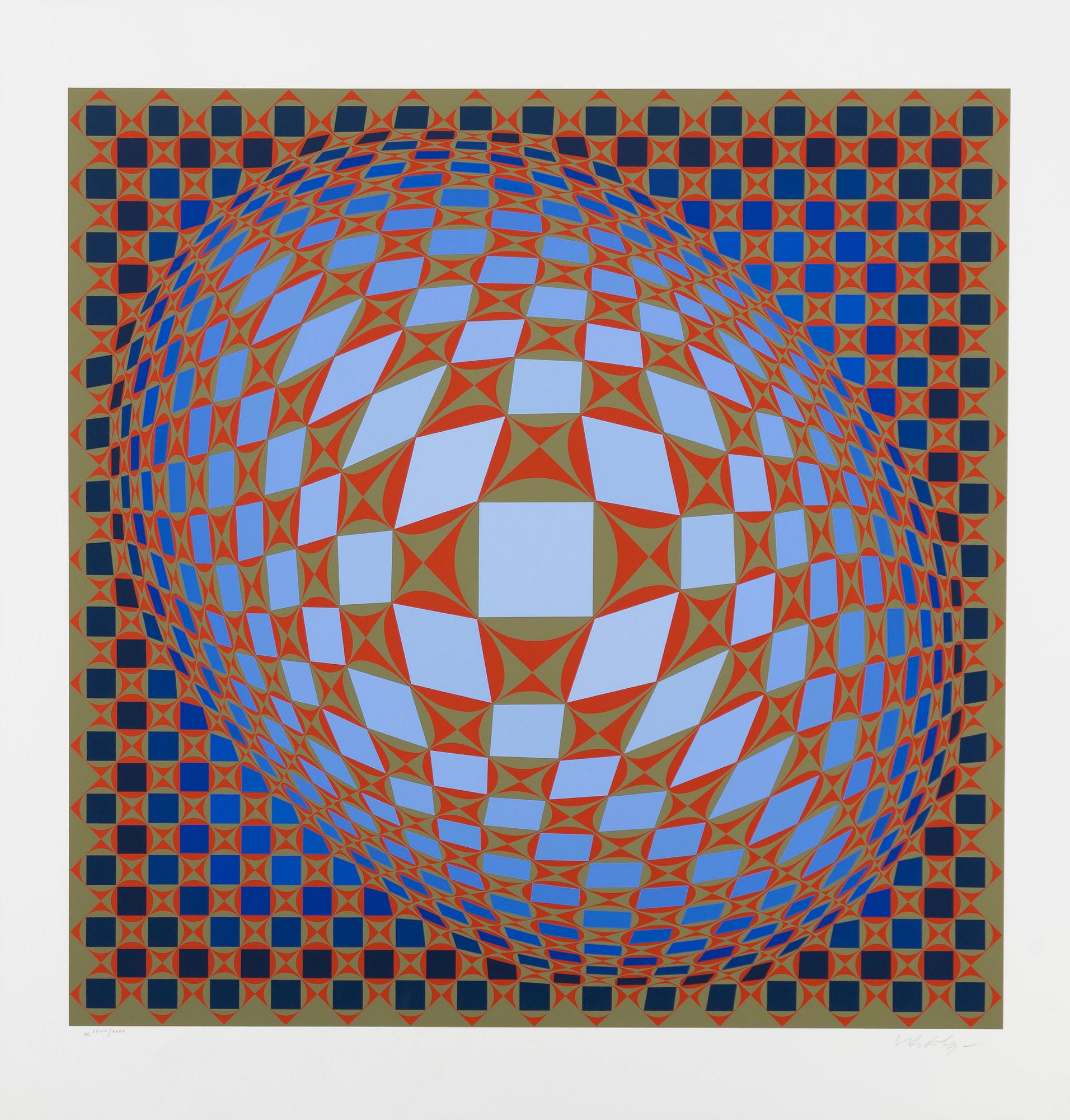 Victor Vasarely, "Louisiana 3".