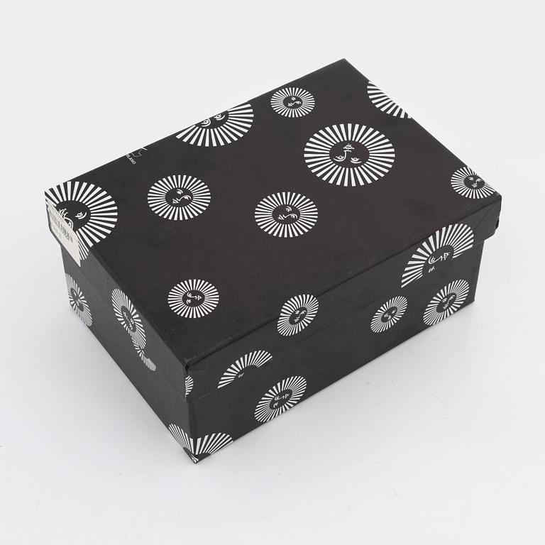 Piero Fornasetti, a pair of metal book stands.