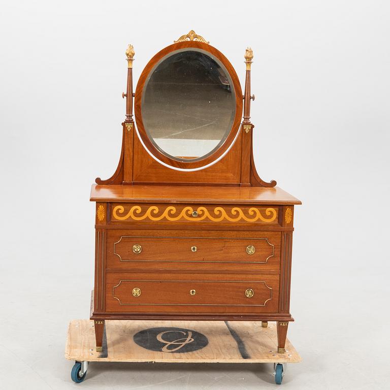 Mirror dresser from CF Jonsson's furniture factory, early 20th century.
