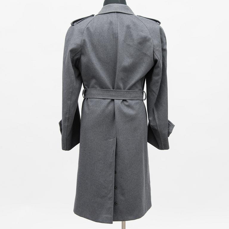 Five Finnish uniform overcoats, second half of 20th Century.