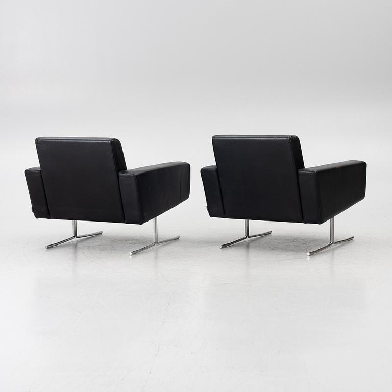 Armchairs, a pair, Danerka, Denmark.