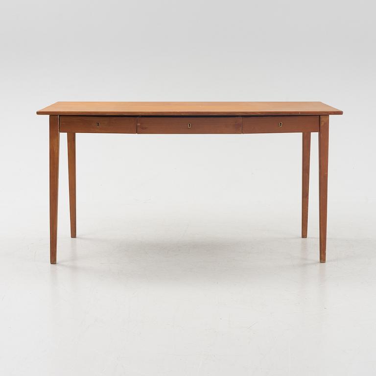 Carl Malmsten, a 'Fryklund' pine desk.