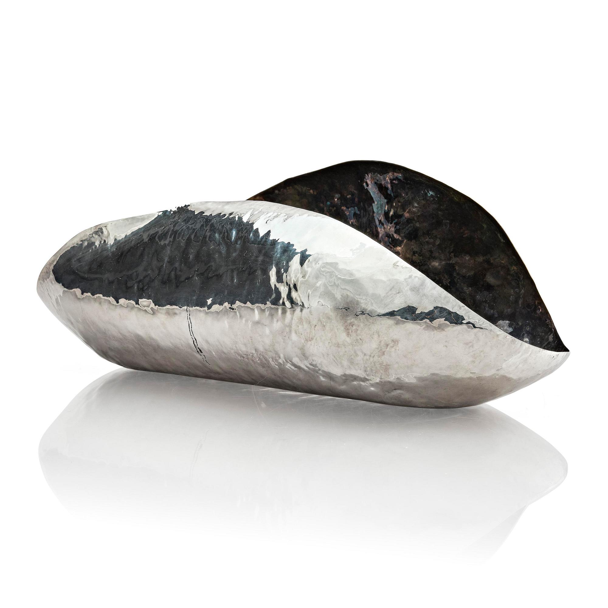 Jörgen Fruergaard, a sterling silver jardiniere/bowl, Norrköping, Sweden 1974.